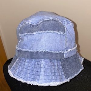 Denim bucket hat